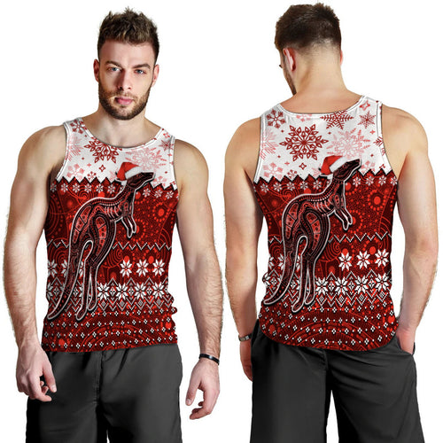 aboriginal-christmas-2022-kangaroo-men-tank-top-red-style