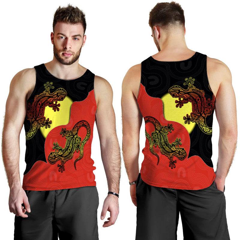 aboriginal-flag-mix-lizard-men-tank-top
