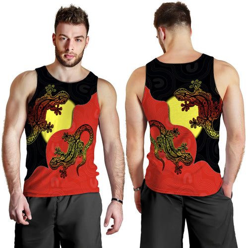 aboriginal-flag-mix-lizard-men-tank-top