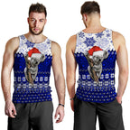 aboriginal-christmas-2022-koala-men-tank-top-blue-style