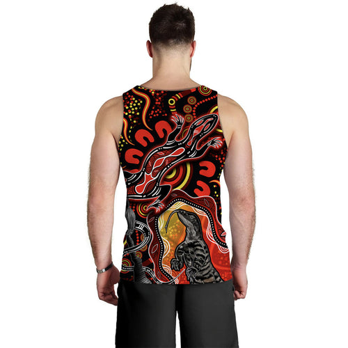 aboriginal-lizard-men-tank-top-red-color