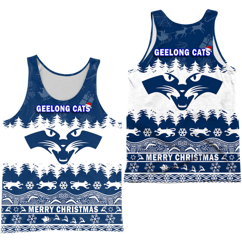 geelong-cats-unique-winter-season-men-tank-top-cats-merry-christmas