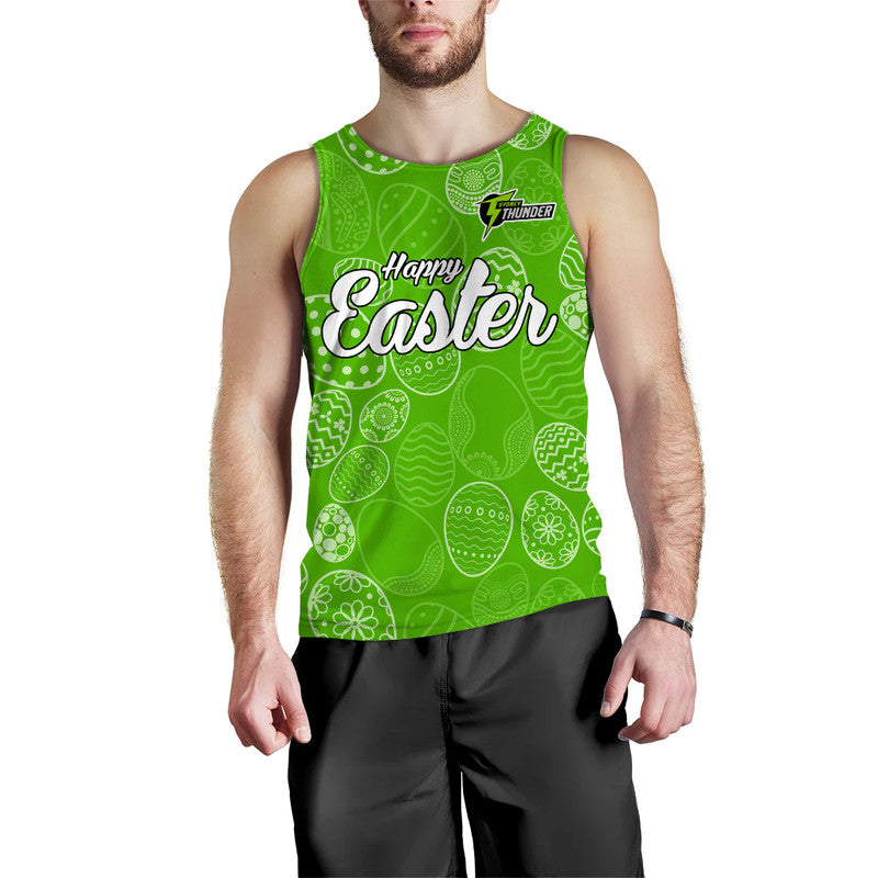 custom-personalised-sydney-thunder-cricket-happy-easter-day-men-tank-top-simple-style