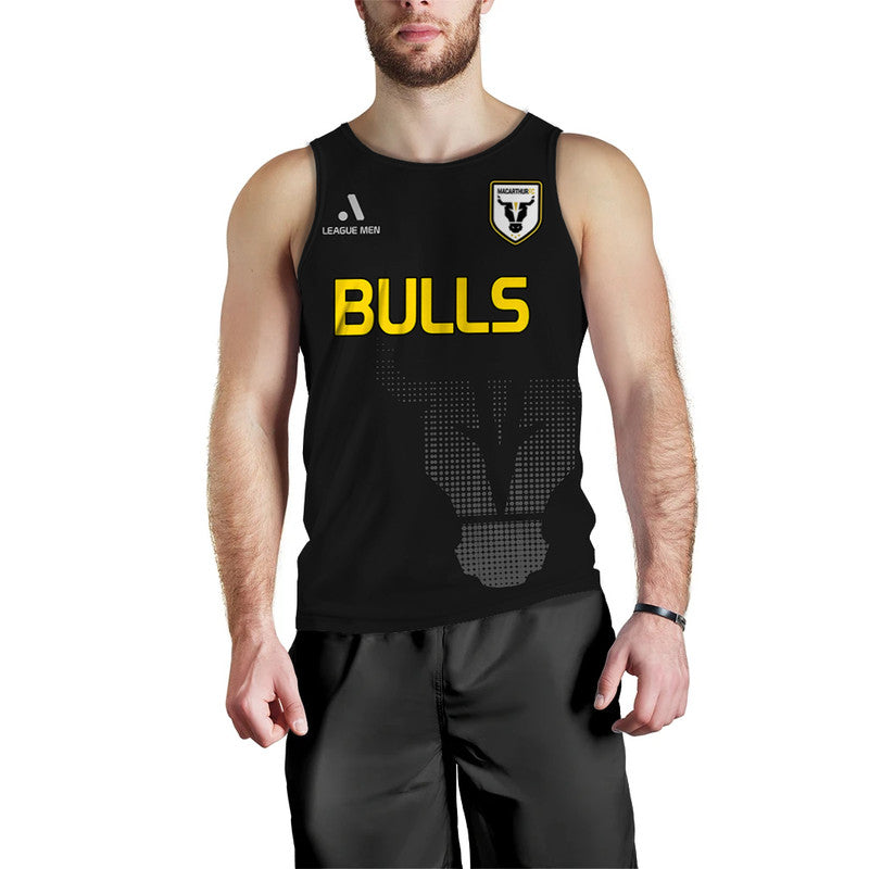 macarthur-soccer-men-tank-top-bulls-black-and-gold