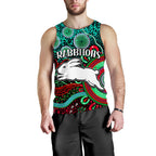 custom-personalised-rabbitohs-rugby-men-tank-top-aboriginal-dots