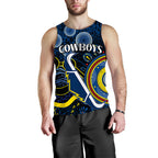 custom-personalised-cowboys-rugby-men-tank-top-aboriginal-dots-version