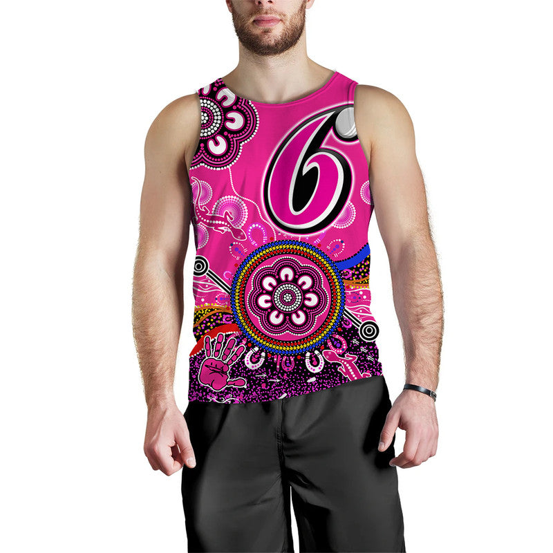 custom-personalised-sydney-sixers-men-tank-top-cricket-indigenous-aboriginal-lizard-version