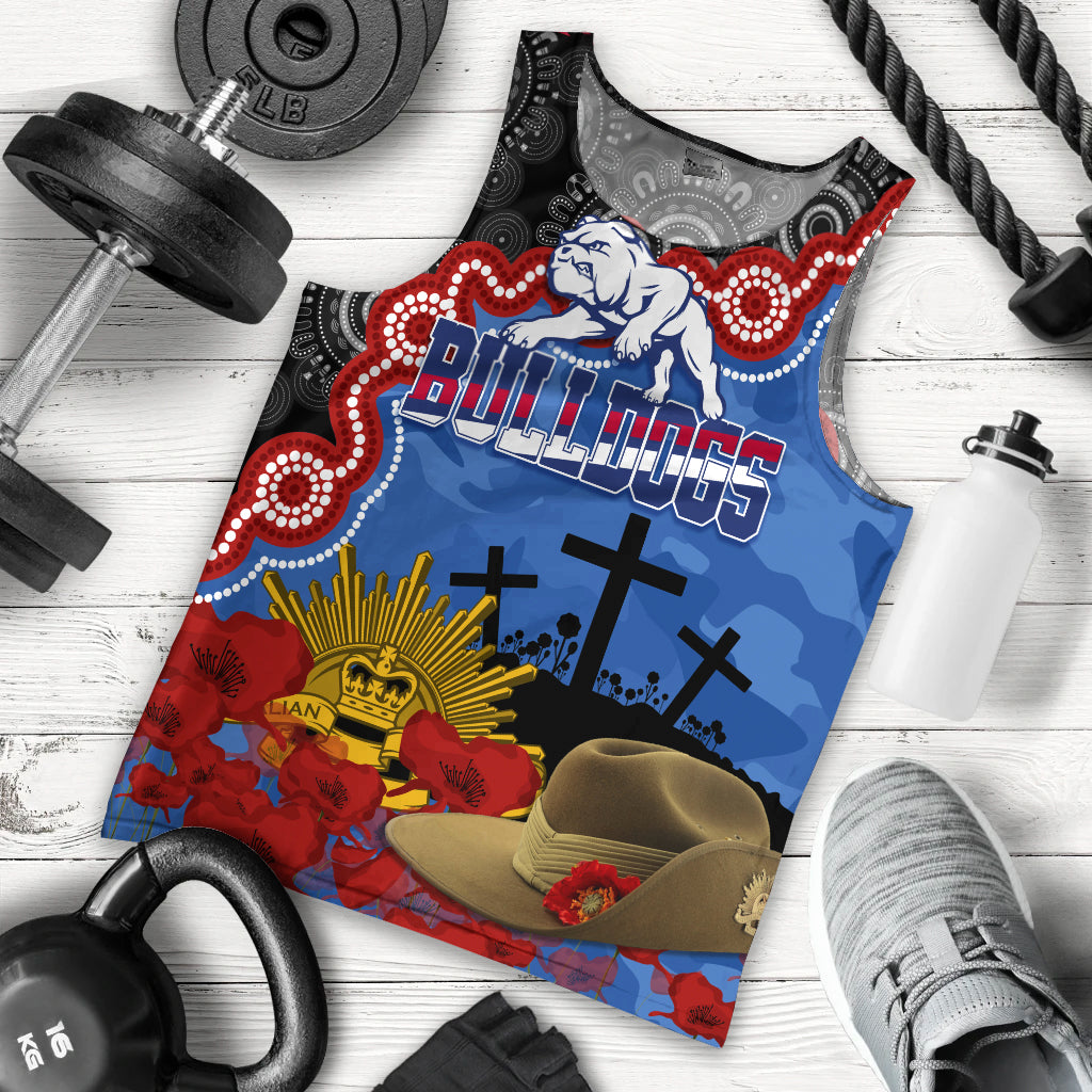 western-bulldogs-football-anzac-2023-men-tank-top-aboriginal-mix-slouch-hat