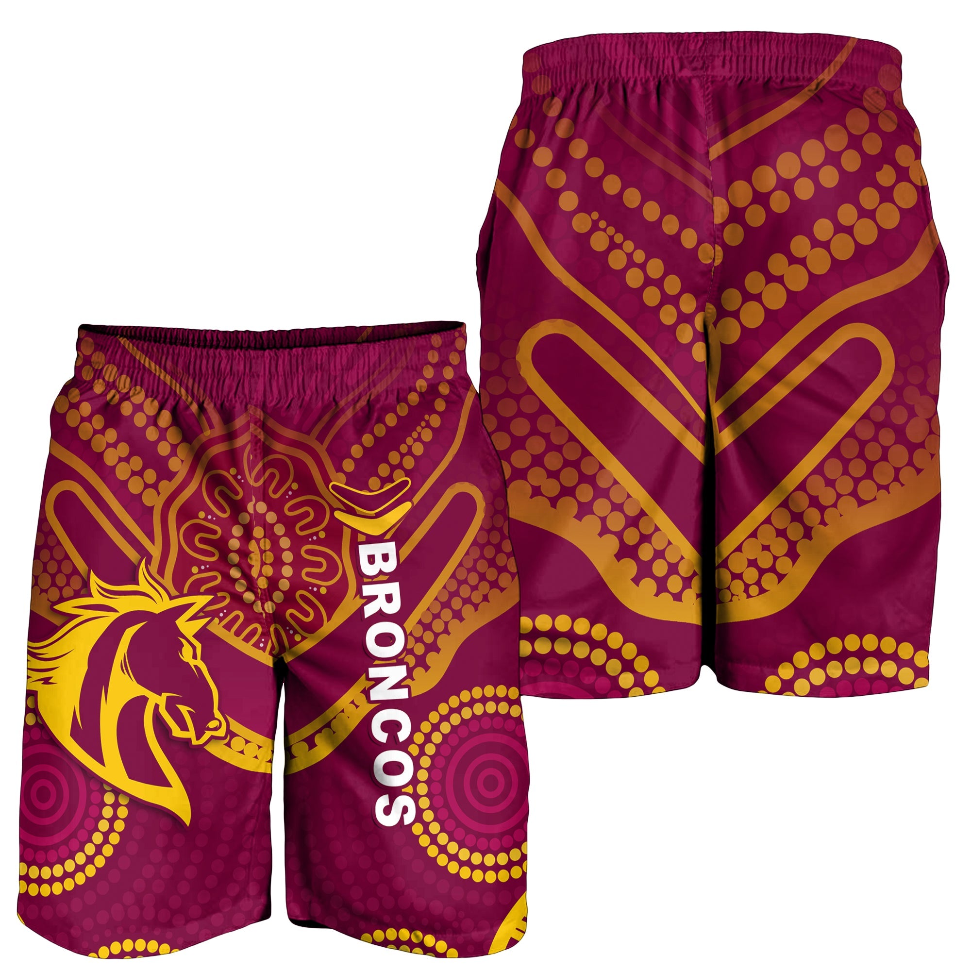 broncos-indigenous-men-shorts