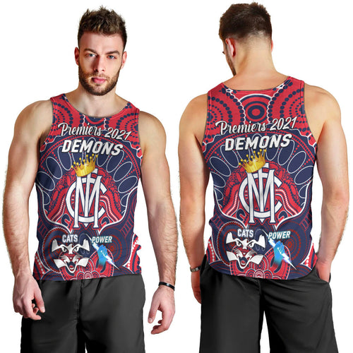 melbourne-demons-indigenous-men-tank-top-football-2021-premiers-the-king