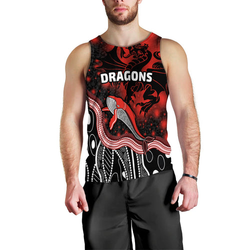 custom-personalised-dragons-mens-tank-top-st-george-special-style