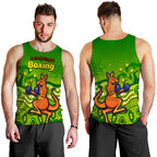 Kangaroo Boxing Men Tank Top Aboriginal LT6