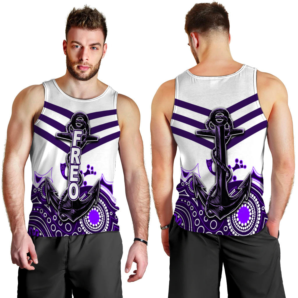 fremantle-mens-tank-top-freo-aboriginal-simple-white-style