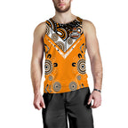 Wests Tiger Rugby Aboriginal Pattern Men Tank Top - LT2