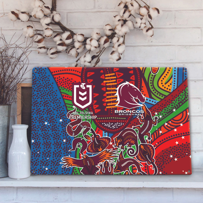 brisbane-broncos-2022-metal-signs-indigenous-vibes