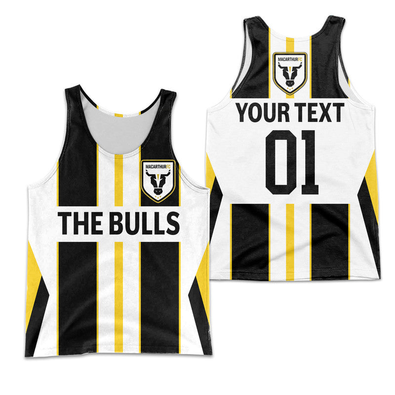 custom-personalised-macarthur-the-bulls-men-tank-top-soccer-club-original-style-white
