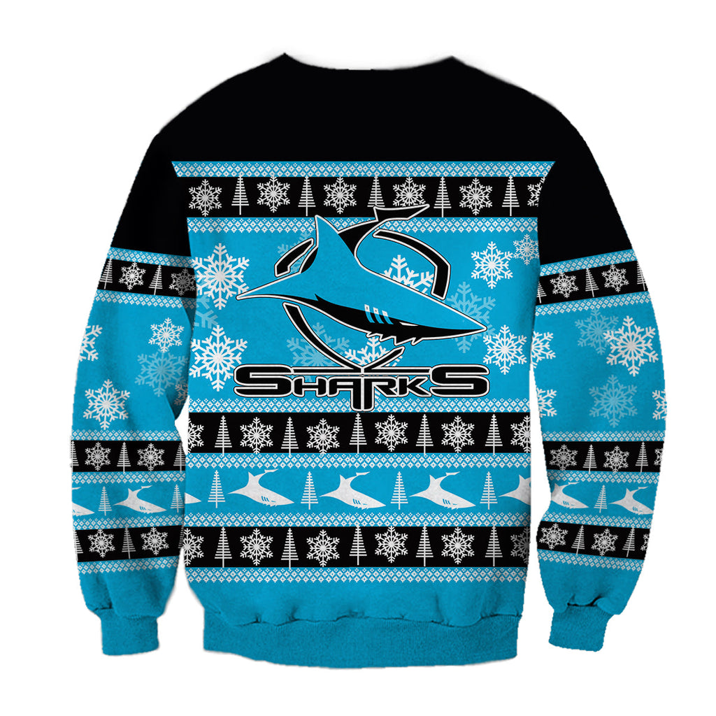 cronulla-sutherland-sharks-sweatshirt-christmas-2021