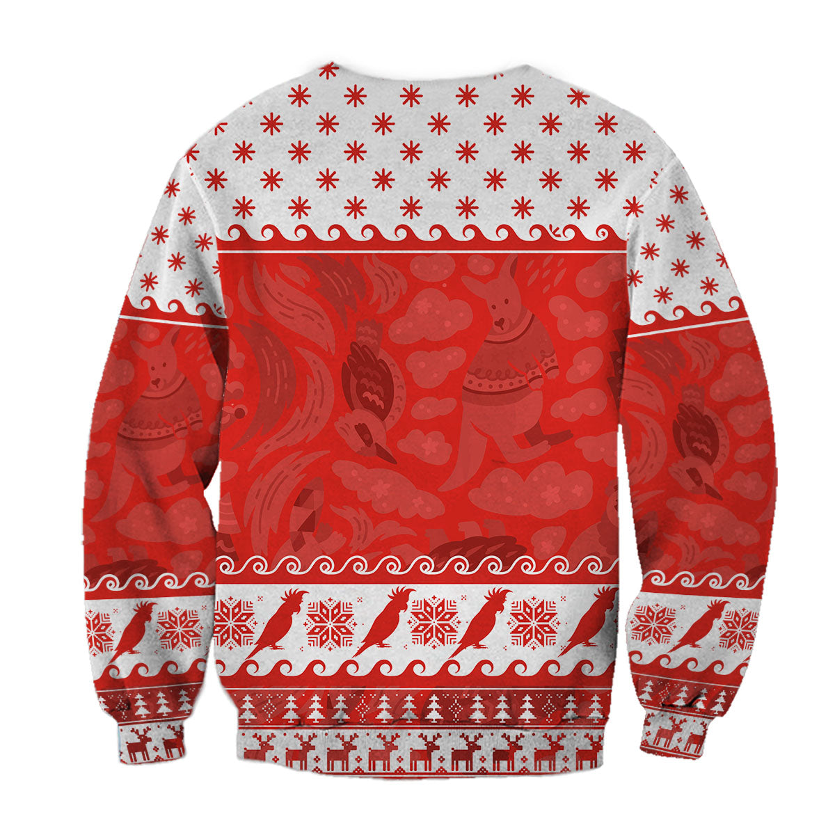 cockatoo-sweatshirt-christmas-australia-red-style
