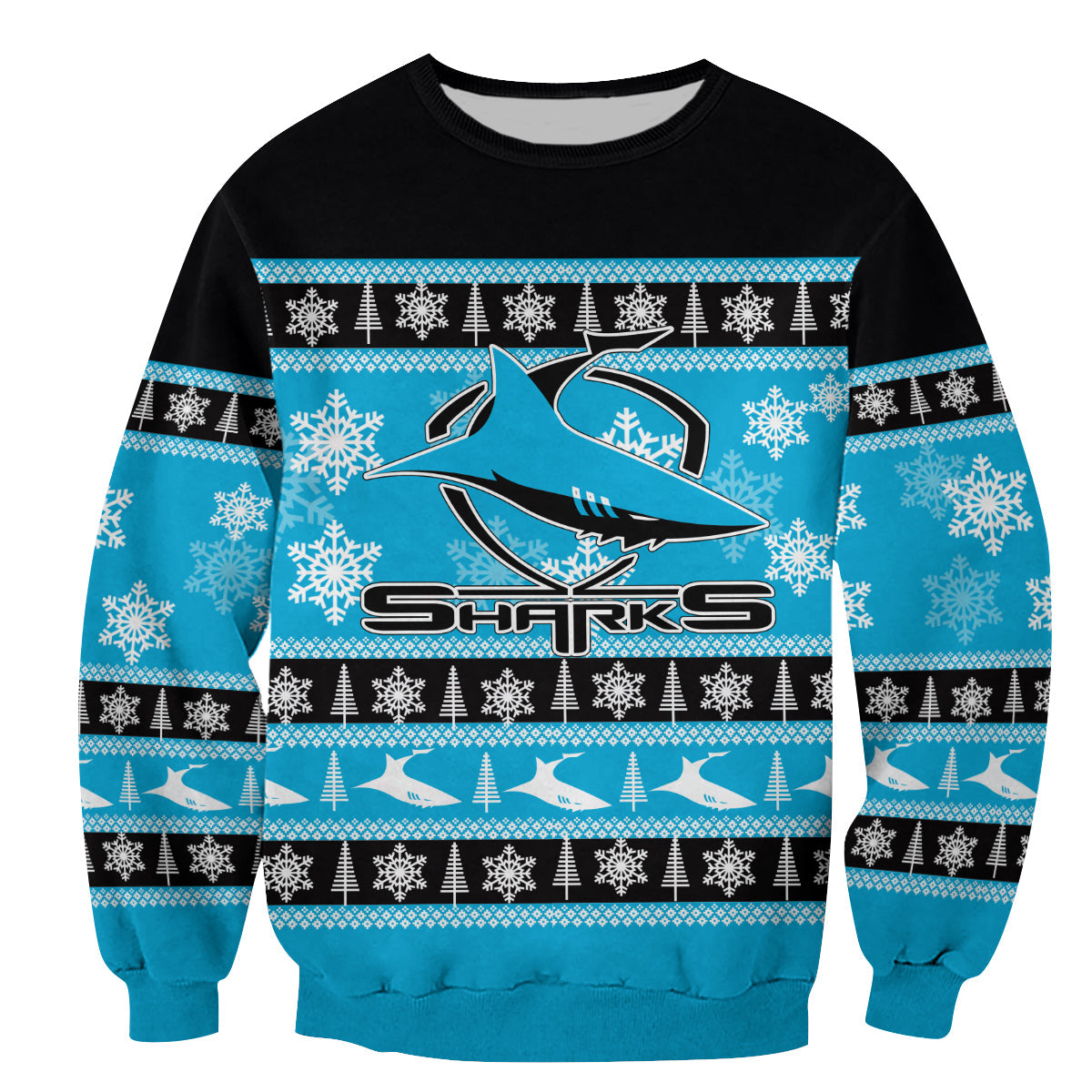 cronulla-sutherland-sharks-sweatshirt-christmas-2021