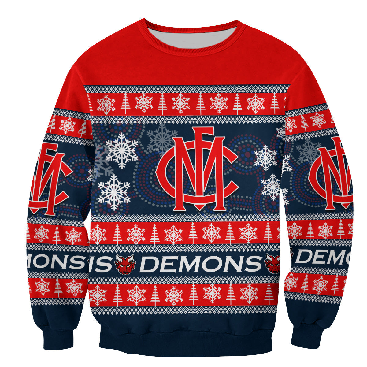 melbourne-demons-sweatshirt-christmas-2021-style