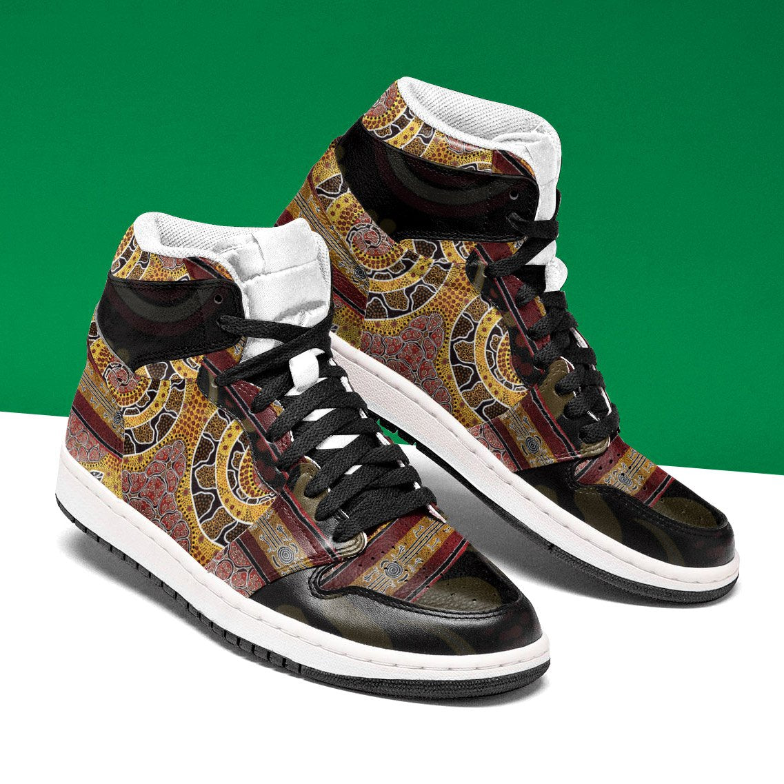 jordan-snake-dot-panting-art