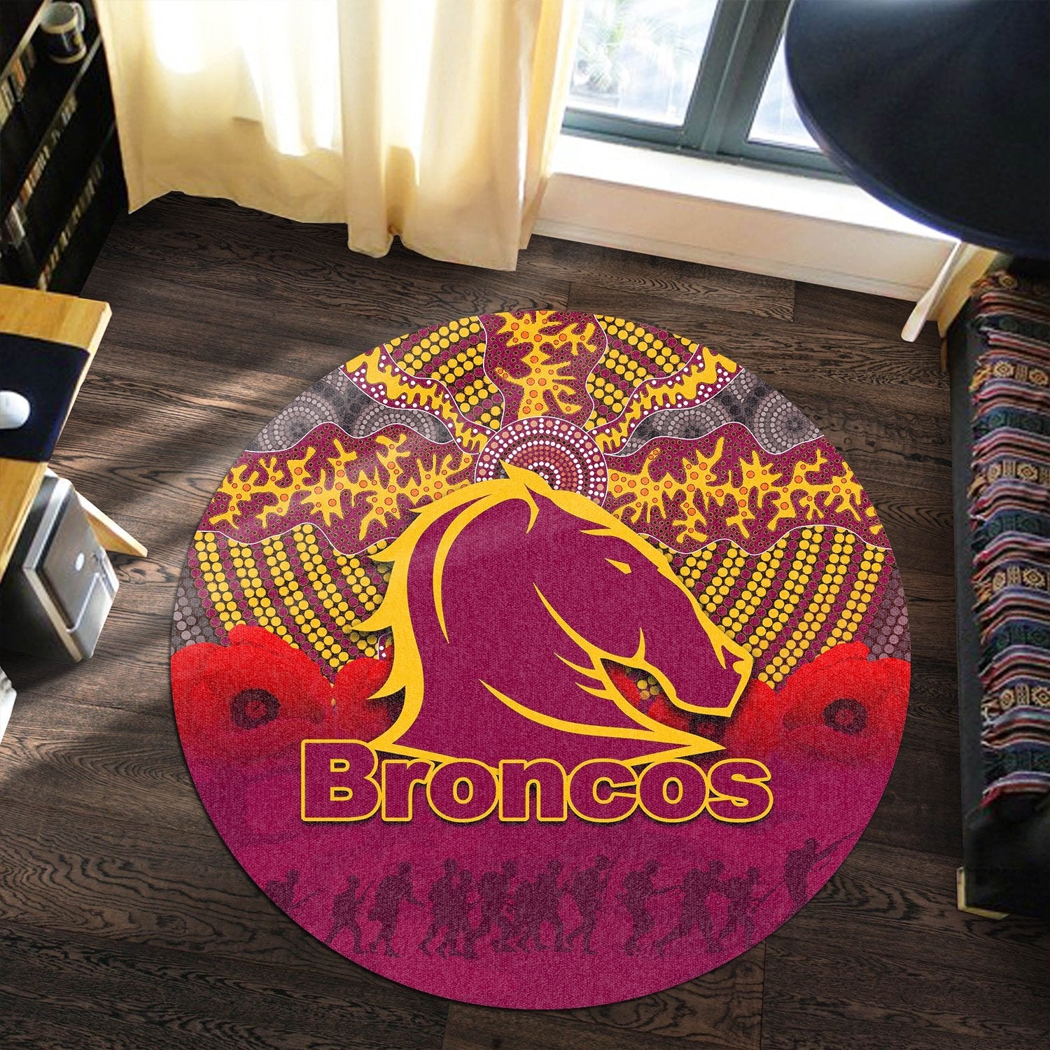 brisbane-broncos-round-carpet-aboriginal-anzac-day