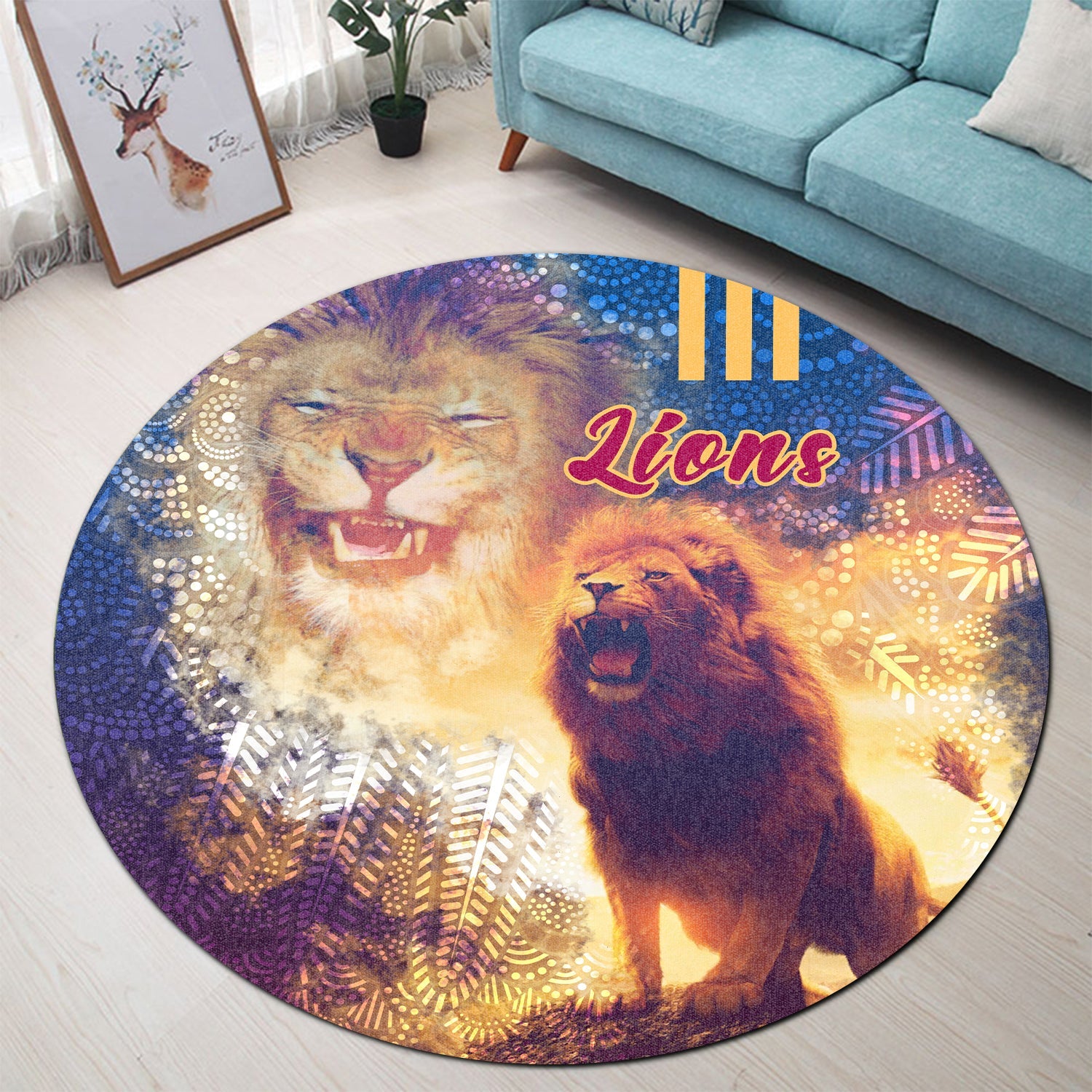 brisbane-round-carpet-lions-3d-sport-style