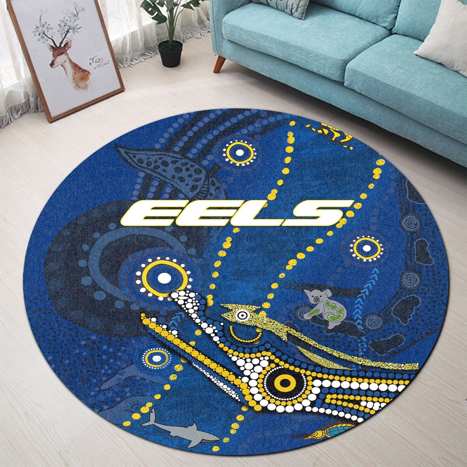 eels-indigenous-round-carpet