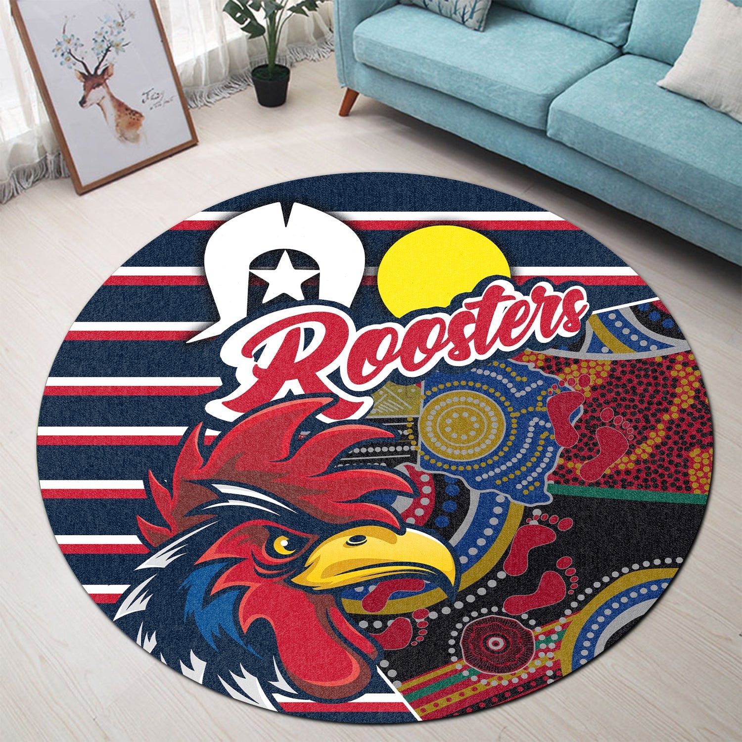 custom-personalised-australia-roosters-naidoc-weeky-round-carpet-sport-style