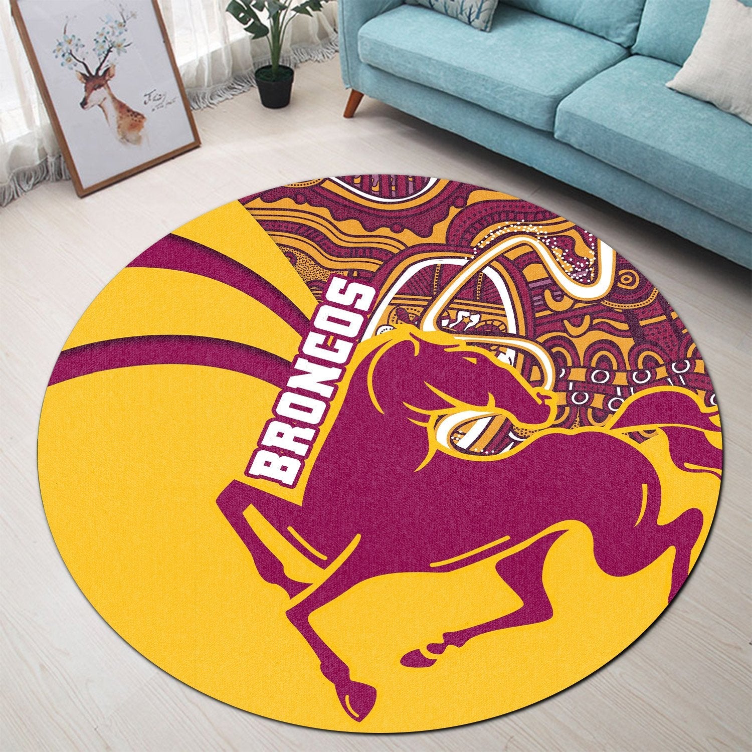 broncos-round-carpet-brisbane-indigenous-style-rainbow