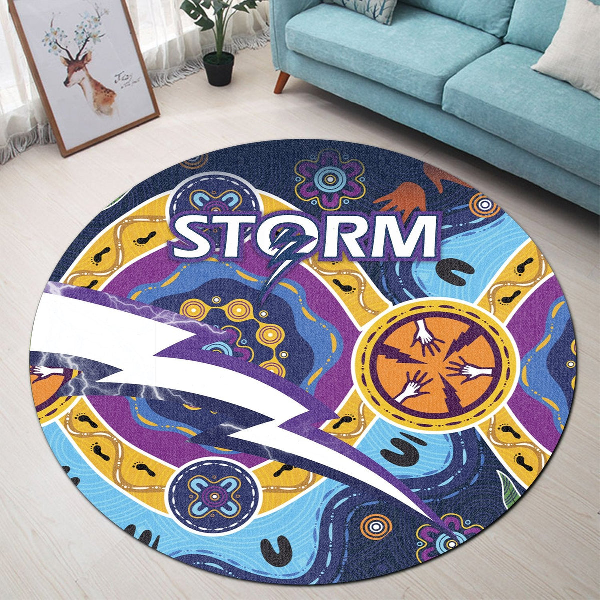 storm-indigenous-round-carpet