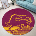 broncos-round-carpet-typography-style-version-special