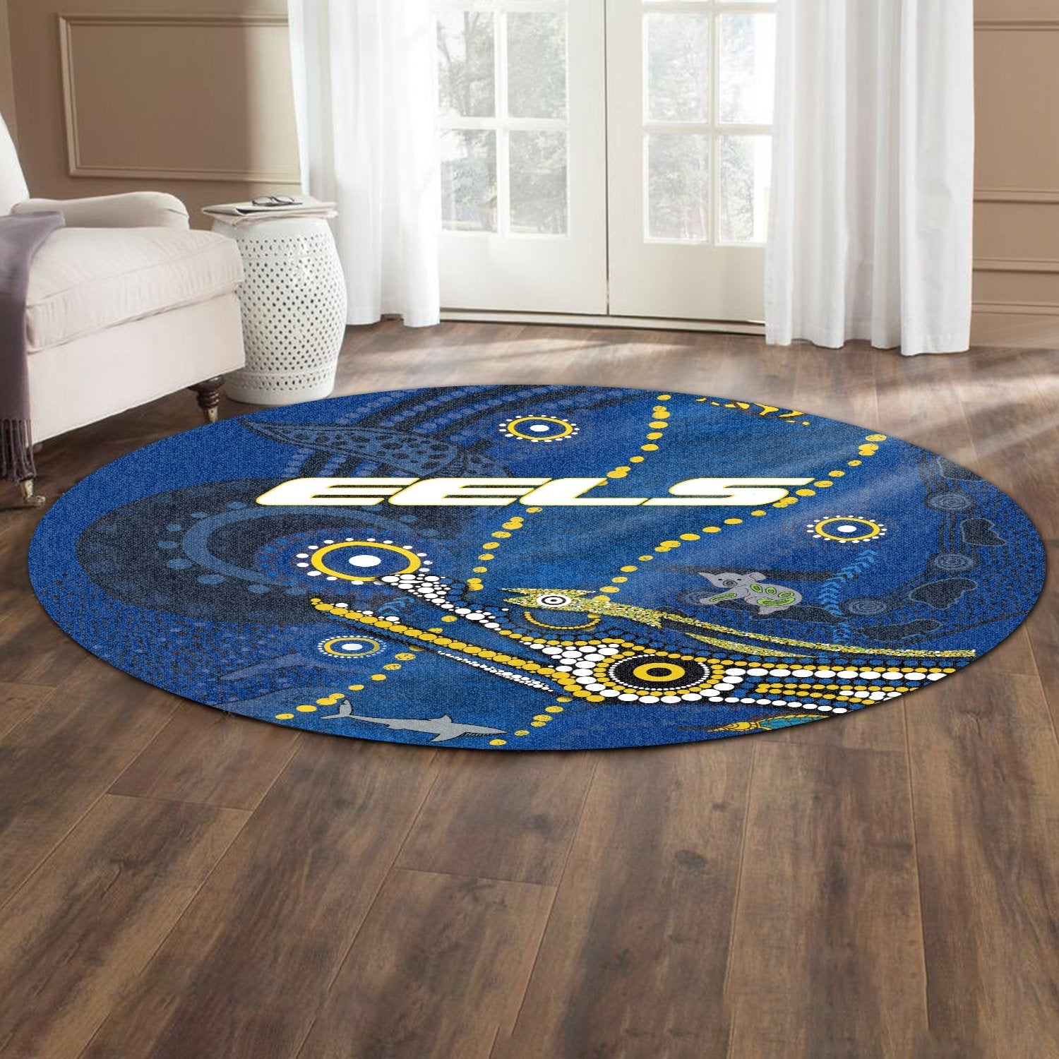 eels-indigenous-round-carpet