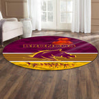 brisbane-broncos-round-carpet-anzac-day-simple-style-maroon