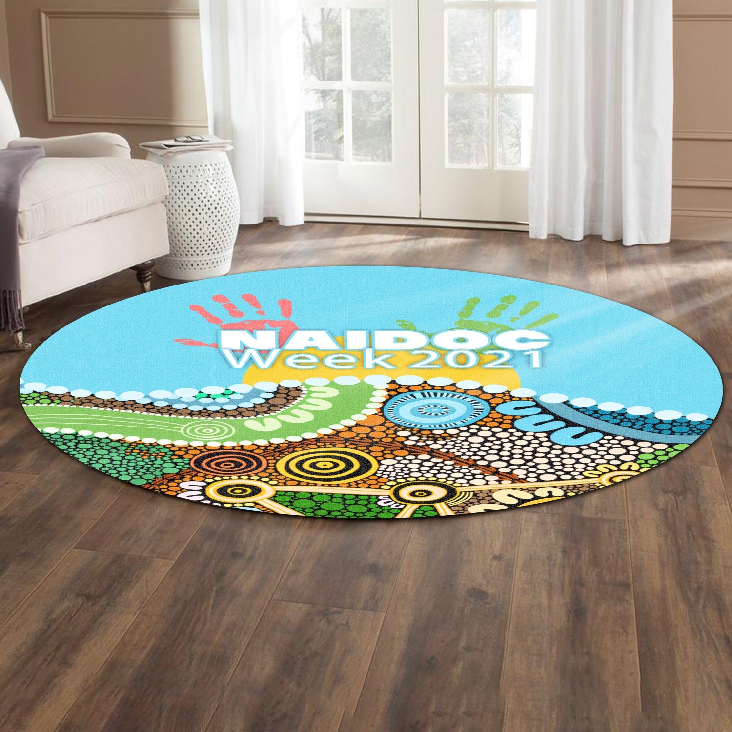 naidoc-week-2021-round-carpet-aboriginal-art
