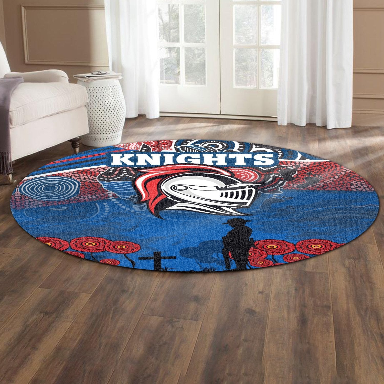 knights-round-carpet-newcastle-anzac-day-aboriginal