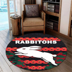 south-sydney-rabbitohs-round-carpet-anzac-day-poppy-flower-vibes-1