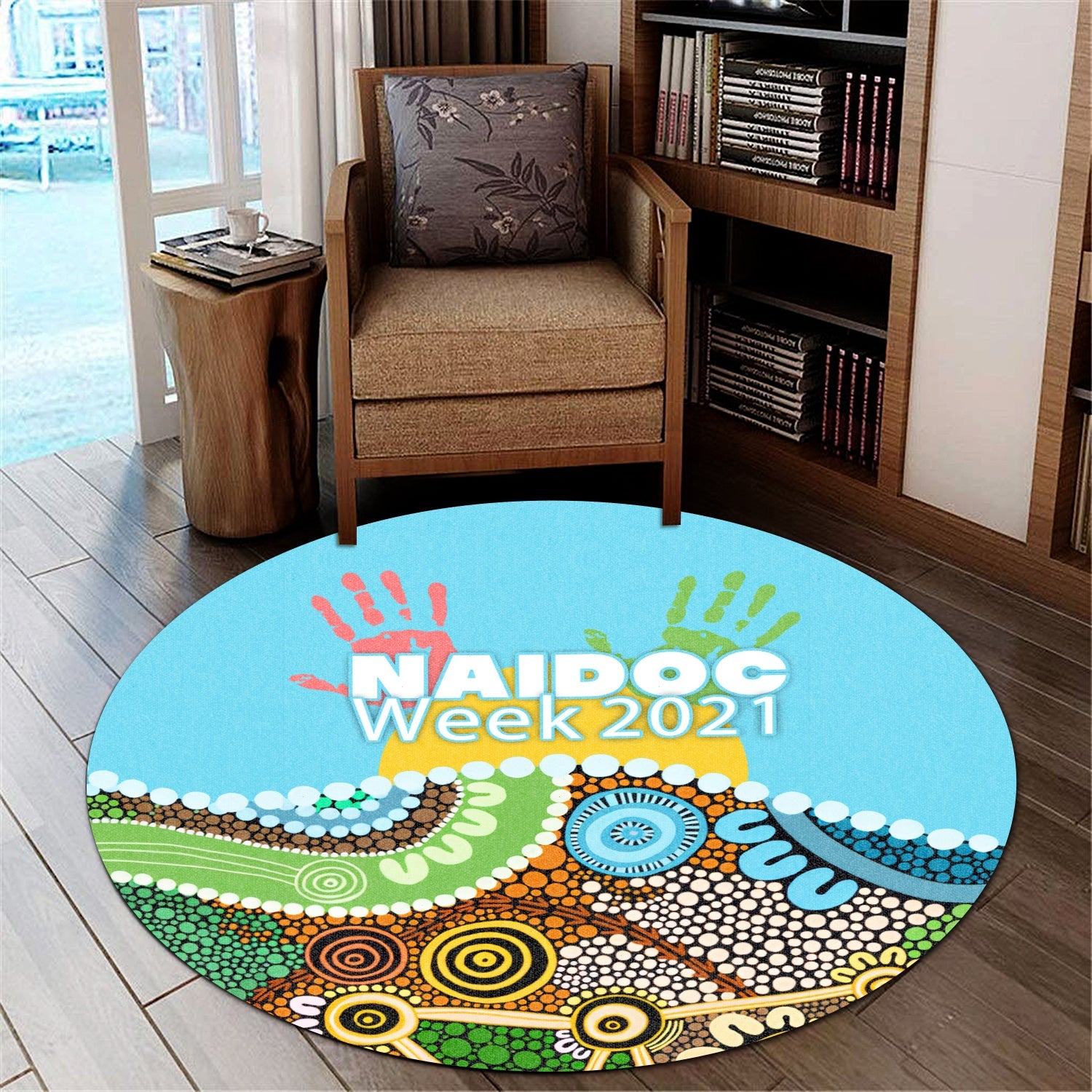 naidoc-week-2021-round-carpet-aboriginal-art