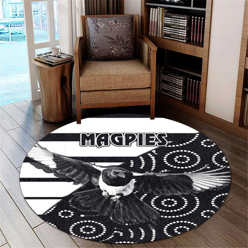 western-suburbs-magpies-round-carpet-simple-indigenous