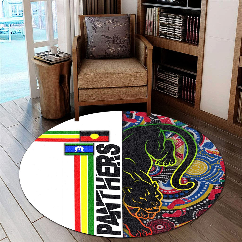 panthers-black-naidoc-week-round-carpet-power-style