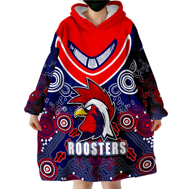 sydney-roosters-boomerang-aboriginal-wearable-blanket-hoodie
