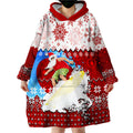 aboriginal-christmas-2022-santa-claus-surfing-wearable-blanket-hoodie-red-style