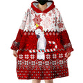 aboriginal-christmas-2022-cockatoo-wearable-blanket-hoodie-red-style