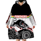 custom-personalised-panthers-rugby-wearable-blanket-hoodie-aboriginal-simple
