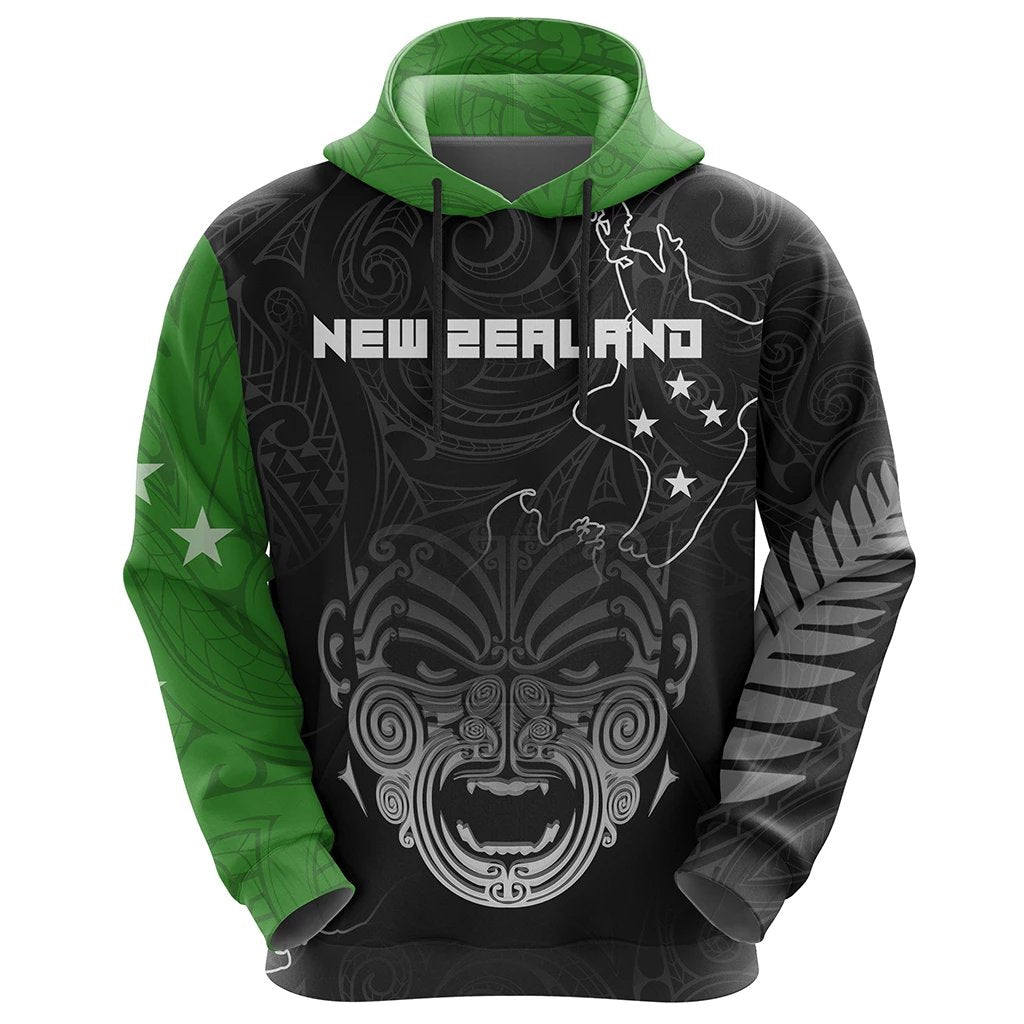 new-zealand-maori-ta-moko-hoodie-green