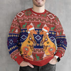 christmas-mens-sweater-mother-kangaroo-in-christmas