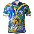 nrlw-eels-rugby-polo-shirt-custom-rugby-ball-indigenous-aboriginal-eels-women-polo-shirt