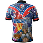 nrlw-knights-rugby-polo-shirt-custom-rugby-ball-indigenous-aboriginal-knights-women-polo-shirt