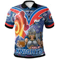 nrlw-knights-rugby-polo-shirt-custom-rugby-ball-indigenous-aboriginal-knights-women-polo-shirt