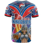 nrlw-knights-rugby-t-shirt-custom-rugby-ball-indigenous-aboriginal-knights-women-t-shirt
